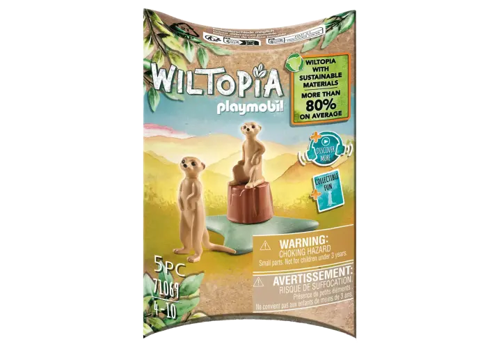 Playmobil 71069 - Wiltopia - Stokstaartje - BOX