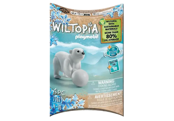 Playmobil 71073 - Wiltopia – Isbjörnsunge - BOX