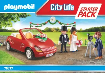 Manual de instruções Playmobil 71077 - Starter Pack Casamento (1)