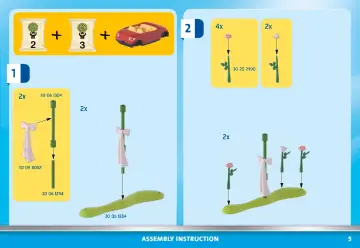 Manuales de instrucciones Playmobil 71077 - Starter Pack Boda (5)