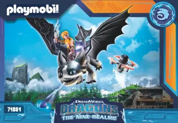 Bauanleitungen Playmobil 71081 - Dragons: The Nine Realms - Thunder & Tom (1)