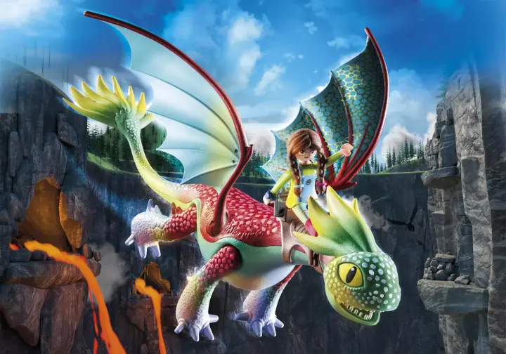 Playmobil 71083 - Dragons Nine Realms: Thunder & Tom