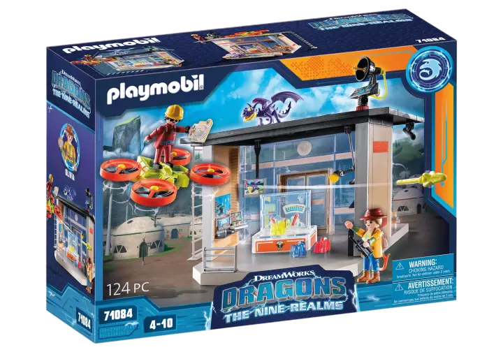 Playmobil 71084 - Dragons: The Nine Realms - Icaris Lab - BOX