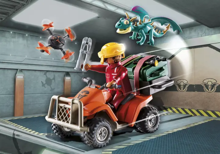 Playmobil 71085 - Dragons: The Nine Realms - Icaris ATV & Phil