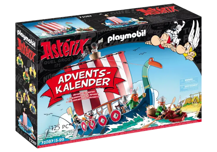 Playmobil 71087 - Astérix: Calendário do Advento Piratas - BOX