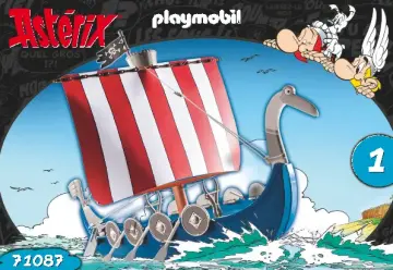 Manual de instruções Playmobil 71087 - Astérix: Calendário do Advento Piratas (1)