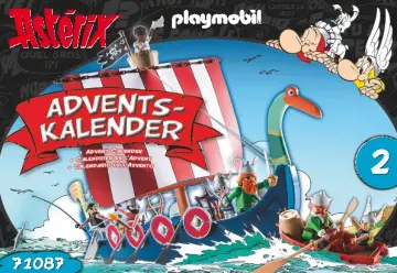 Οδηγίες συναρμολόγησης Playmobil 71087 - Asterix: Χριστουγεννιάτικο Ημερολόγιο (9)