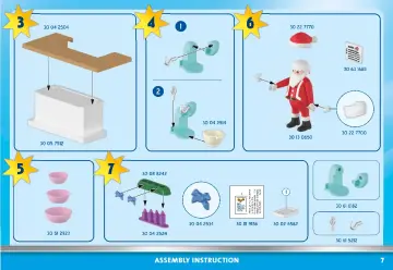 Manuales de instrucciones Playmobil 71088 - Calendario de Adviento - Pastelería Navideña (7)