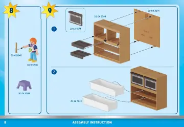 Instrukcje obsługi Playmobil 71088 - Kalendarz adwentowy Świąteczne wypieki (8)