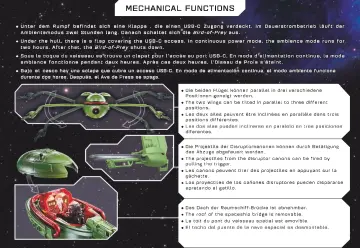 Manual de instruções Playmobil 71089 - Star Trek - Klingon Bird-of-Prey (10)