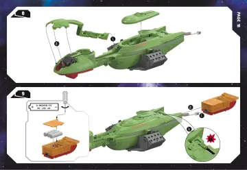 Bauanleitungen Playmobil 71089 - Star Trek - Klingonenschiff: Bird-of-Prey (16)