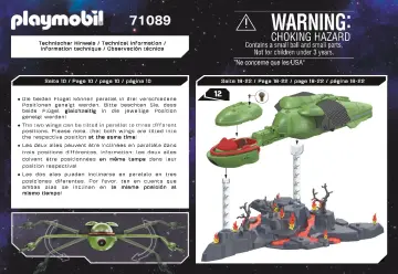 Manual de instruções Playmobil 71089 - Star Trek - Klingon Bird-of-Prey (18)