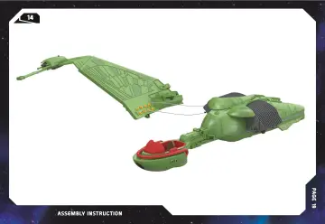 Bauanleitungen Playmobil 71089 - Star Trek - Klingonenschiff: Bird-of-Prey (21)
