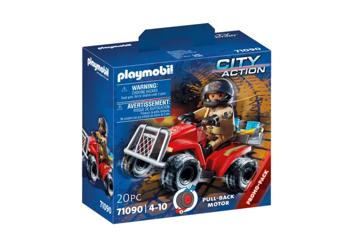 Playmobil 71090 - Pożarniczy Speed Quad - BOX