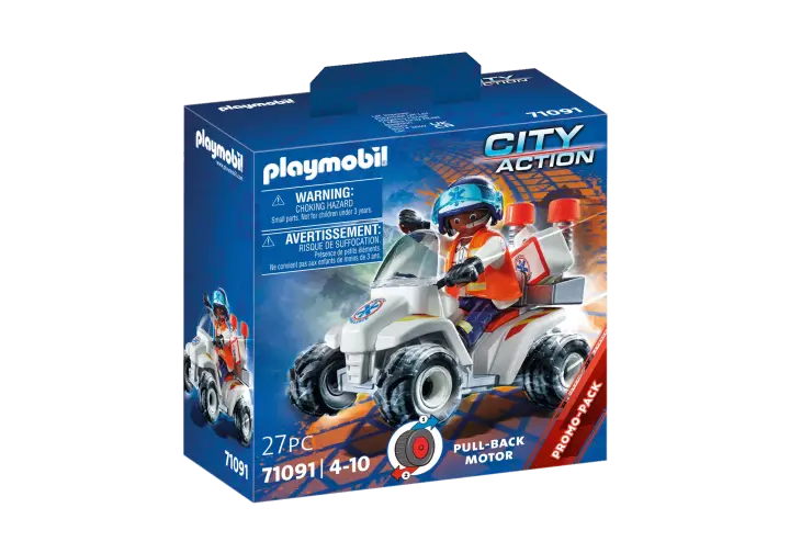 Playmobil 71091 - Räddningstjänst - Speed Quad - BOX