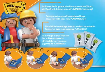 Notices de montage Playmobil 71091 - Secouriste et quad (2)