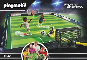 Manual de instruções Playmobil 71120 - Campo de futebol (1)