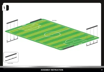 Manual de instruções Playmobil 71120 - Campo de futebol (3)