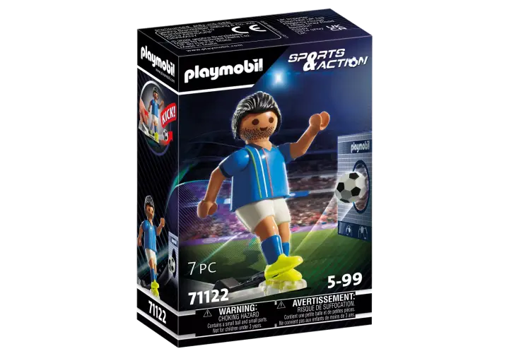 Playmobil 71122 - Soccer Player - Italy - BOX