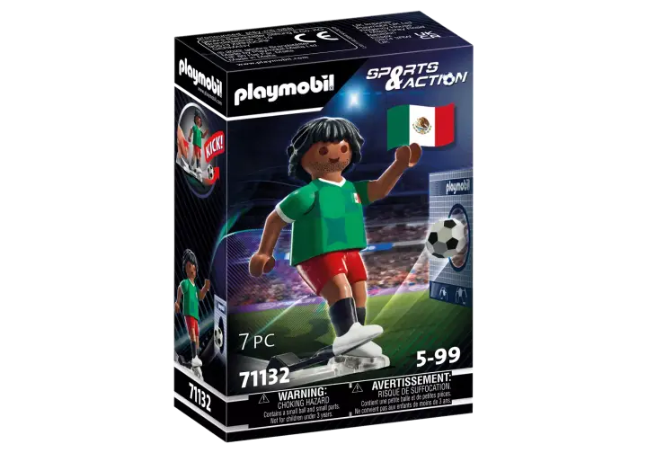 Playmobil 71132 - Jugador de Fútbol - México - BOX
