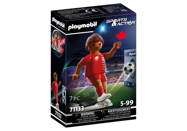 Playmobil 71133 - Soccer Player - Kanada - BOX