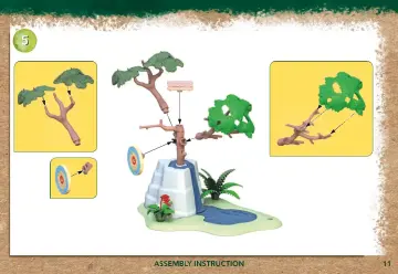 Building instructions Playmobil 71142 - Wiltopia: Tropical Jungle Playground (11)