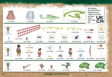 Building instructions Playmobil 71142 - Wiltopia: Tropical Jungle Playground (16)