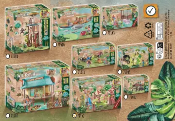 Manuales de instrucciones Playmobil 71142 - Wiltopia - Parque Infantil Jungla Tropical (20)