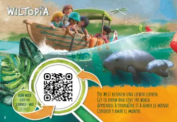 Building instructions Playmobil 71143 - Wiltopia: Paddling Tour with River Dolphins (2)