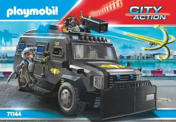 Bauanleitungen Playmobil 71144 - SWAT-Geländefahrzeug (1)