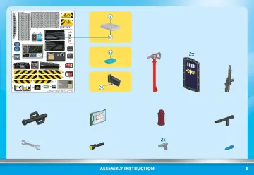 Manual de instruções Playmobil 71144 - Forças Especiais - Veículo Todo o terreno (5)