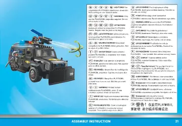 Manual de instruções Playmobil 71144 - Forças Especiais - Veículo Todo o terreno (21)