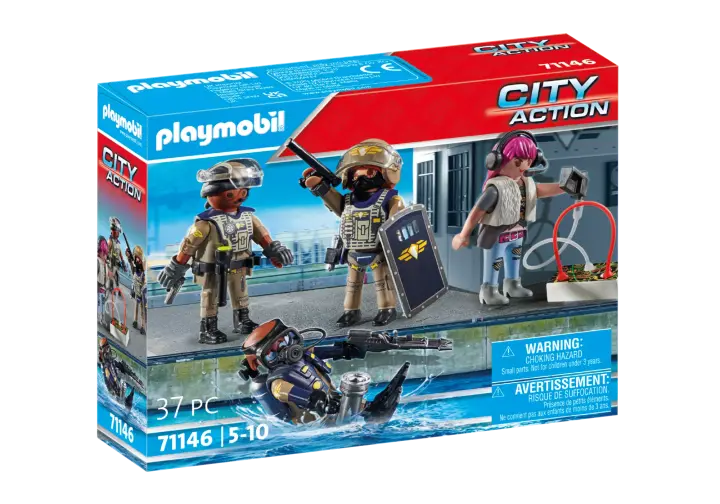 Playmobil 71146 - Fuerzas Especiales - Set Figuras - BOX