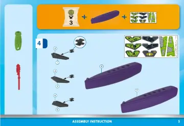 Manual de instruções Playmobil 71147 - Forças Especiais - Quad Multi terreno (5)