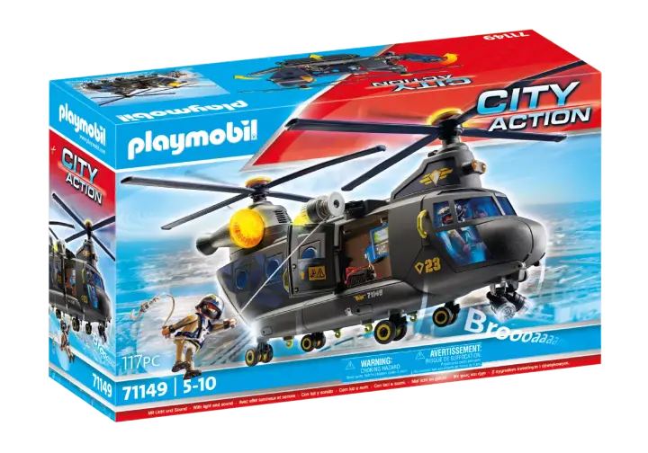 Playmobil 71149 - Tactical Unit - Rescue Aircraft - BOX