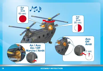 Bauanleitungen Playmobil 71149 - SWAT-Rettungshelikopter (18)