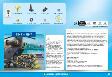 Manual de instruções Playmobil 71149 - Forças Especiais - Helicóptero Banana (23)