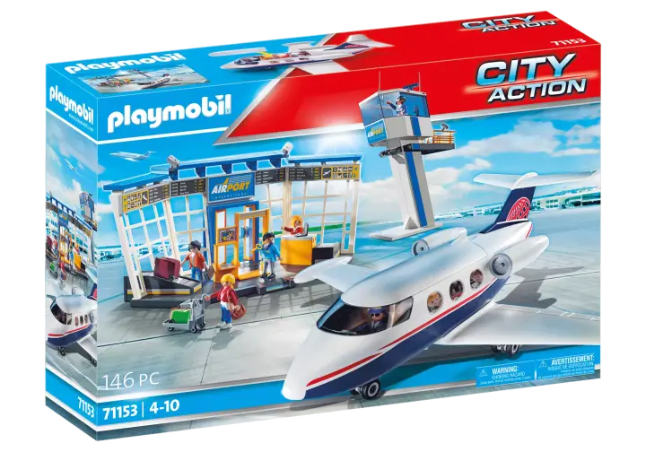 Playmobil 71153 - Airport with Plane - BOX