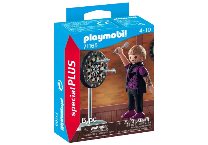 Playmobil 71165 - Joueur de fléchettes - BOX