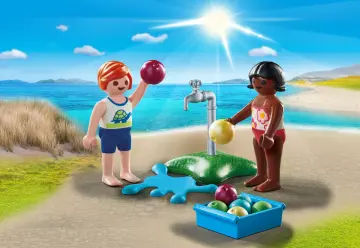 Playmobil 71166 - Children with Water Balloons