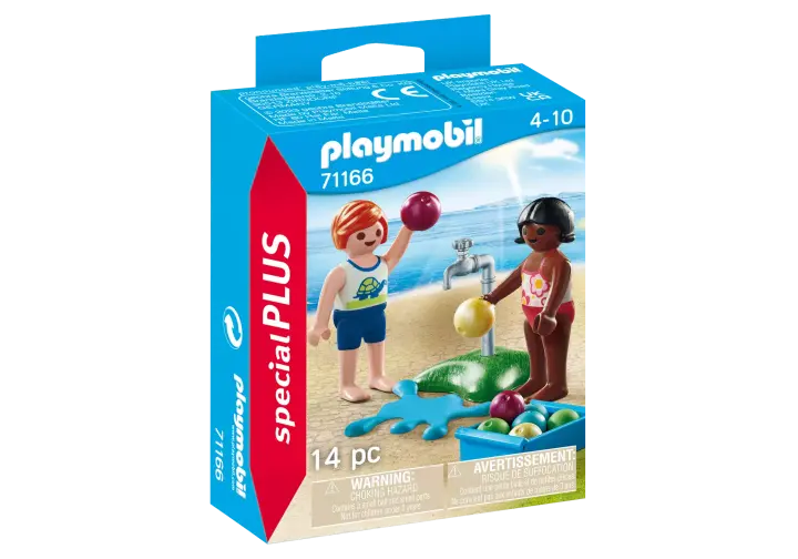 Playmobil 71166 - Children with Water Balloons - BOX