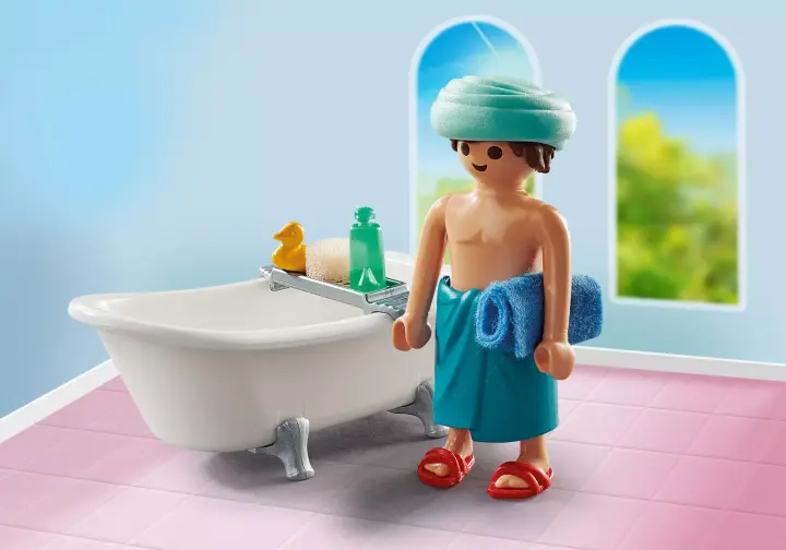 Playmobil 71167 - Man with Bathtub