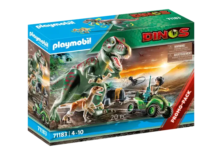 Playmobil 71183 - Explorateur avec quad et dinosaures - BOX