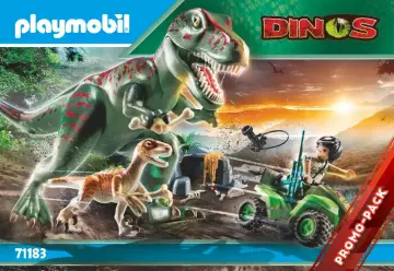 Notices de montage Playmobil 71183 - Explorateur avec quad et dinosaures (1)