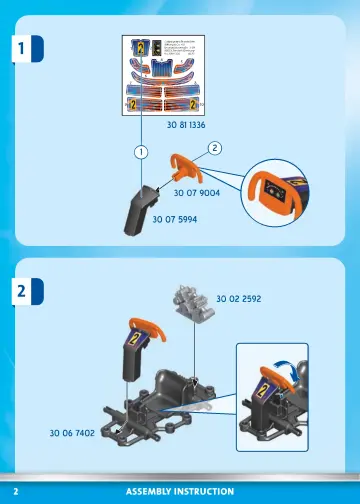 Manual de instruções Playmobil 71187 - Kart de Corridas (2)