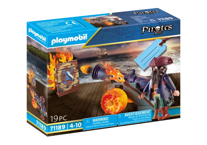 Playmobil 71189 - Piraat met kanon - BOX