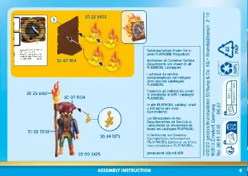 Manuales de instrucciones Playmobil 71189 - Pirata con Cañón (6)