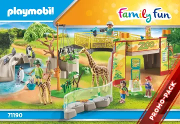 Instrukcje obsługi Playmobil 71190 - Przygoda w zoo (1)