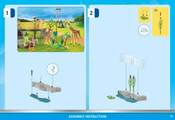 Building instructions Playmobil 71190 - Adventure Zoo (11)