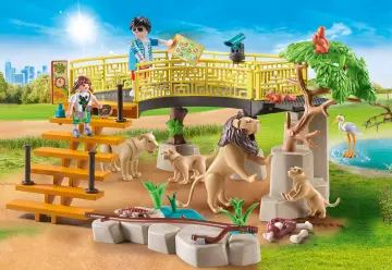 Playmobil 71192 - Outdoor Lion Enclosure